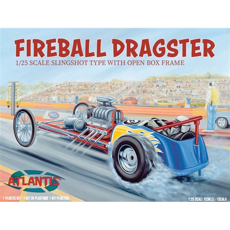 1/25 Fireball Slingshot Dragster Kit