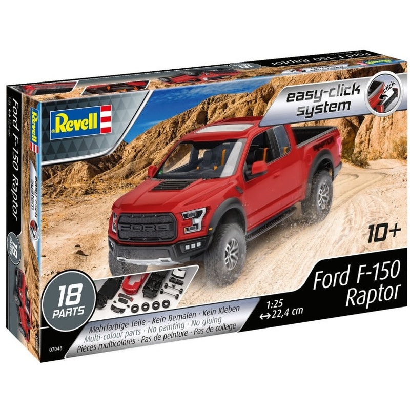 1/25 Ford F150 Raptor Snap Together