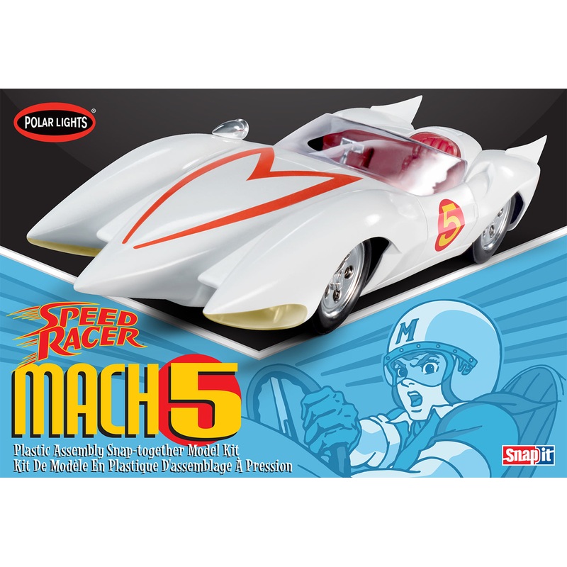 1/25 Speed Racer Mach V Snap Together