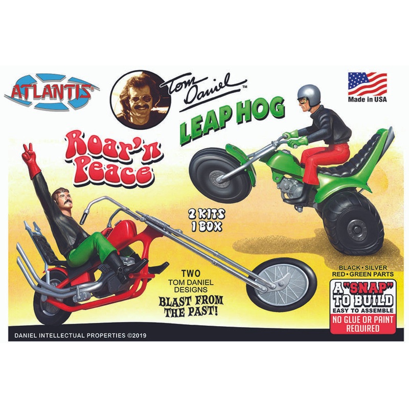 1/32 Tom Daniel Leap Hog/Roar'n Peace ATV Motorcycle Snap Model