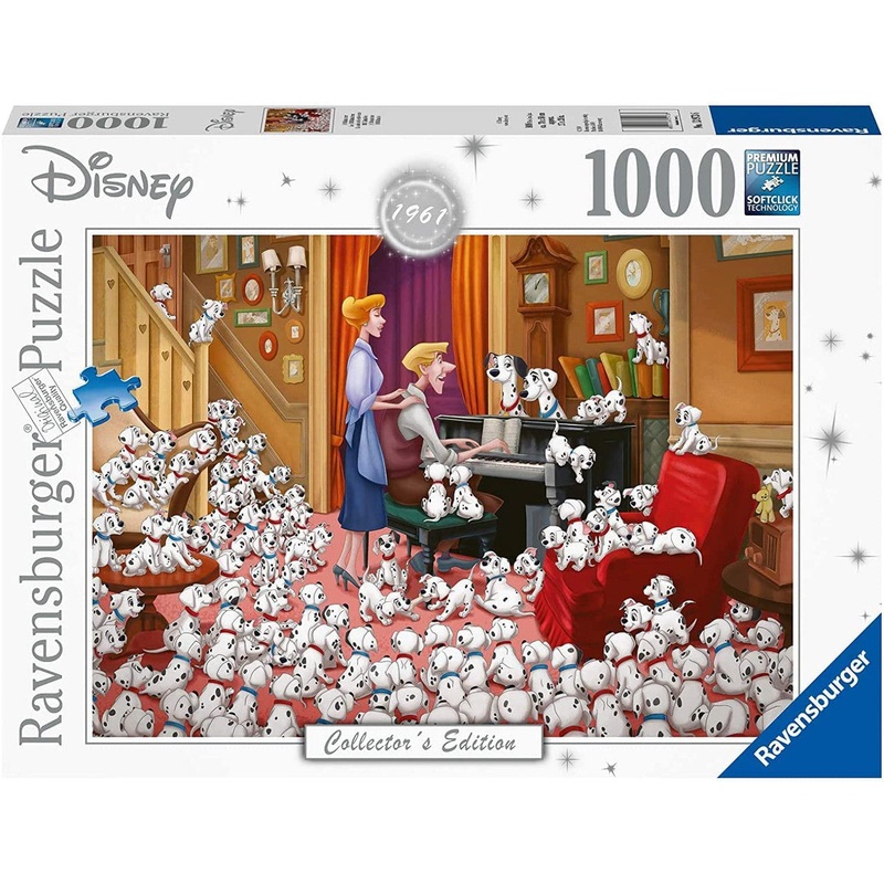 101 Dalmations 1000pc Puzzle
