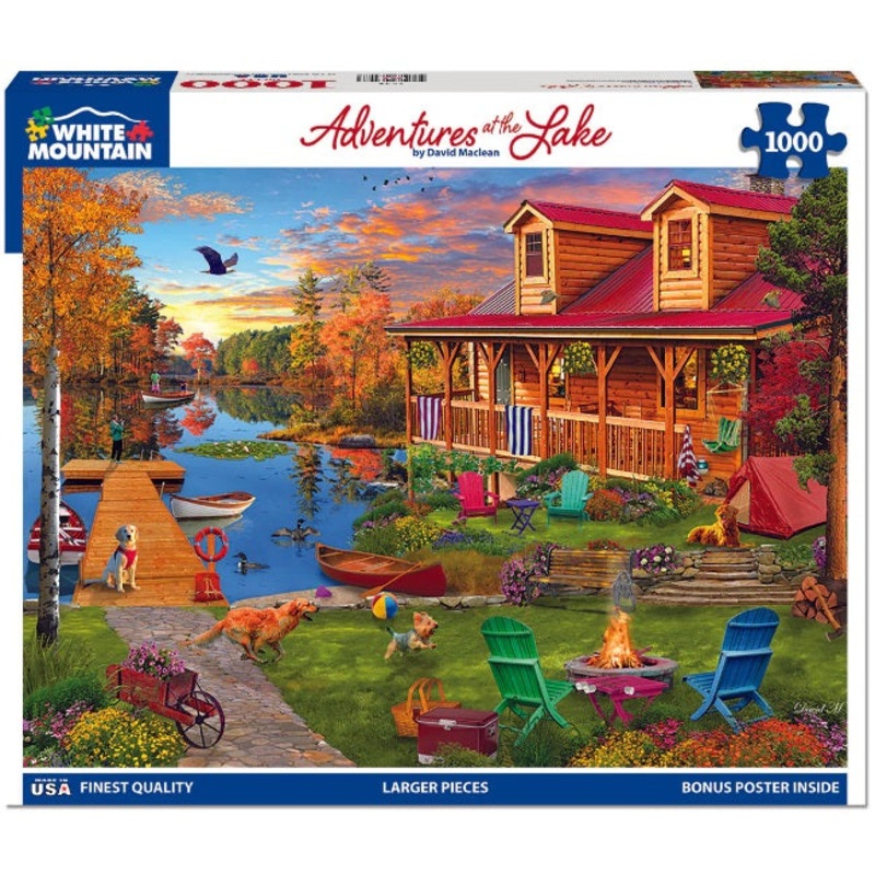 Adventures at the Lake 1000pc Puzzle