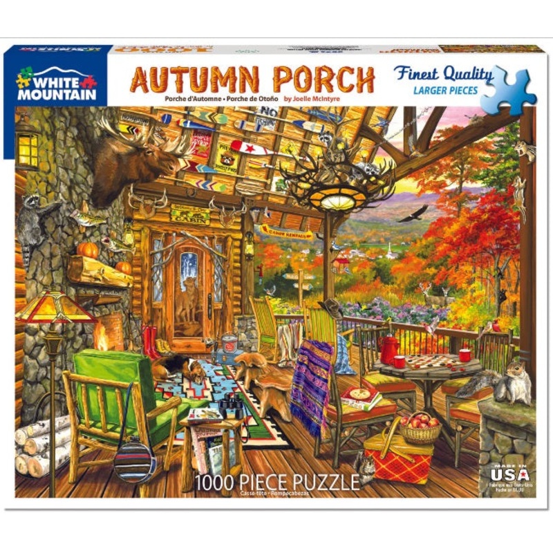 Autumn Porch 1000pc Puzzle