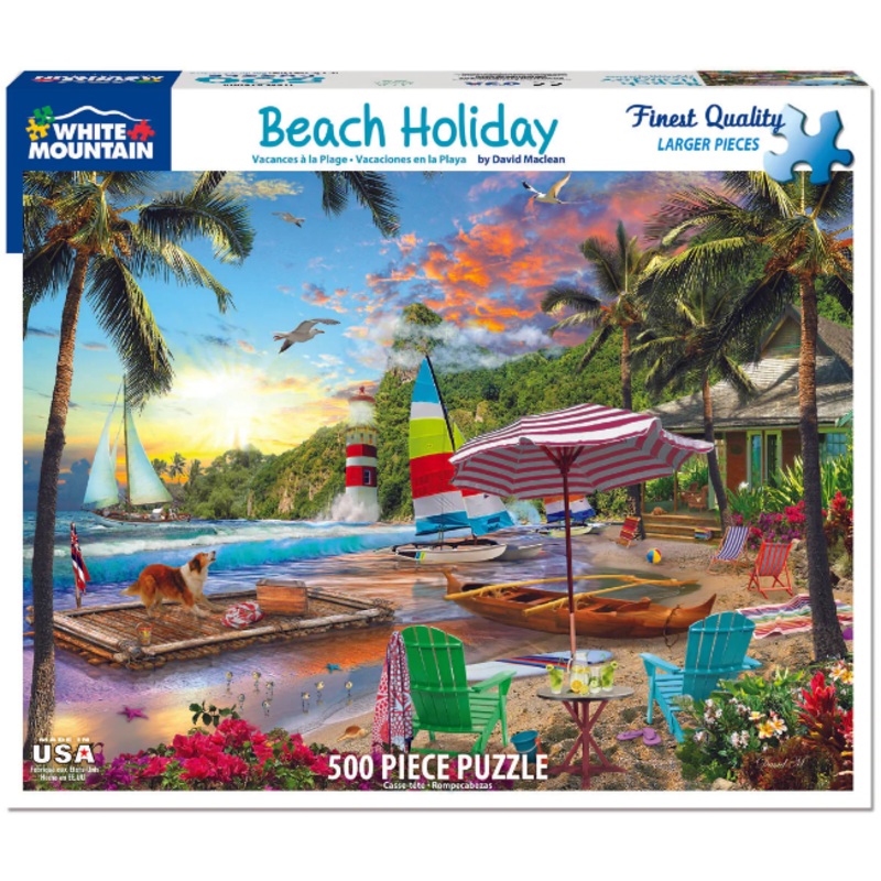 Beach Holiday 500pc Puzzle