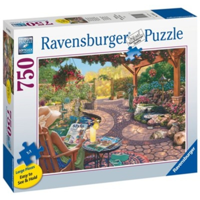 Cozy Backyard Bliss 750pc Puzzle