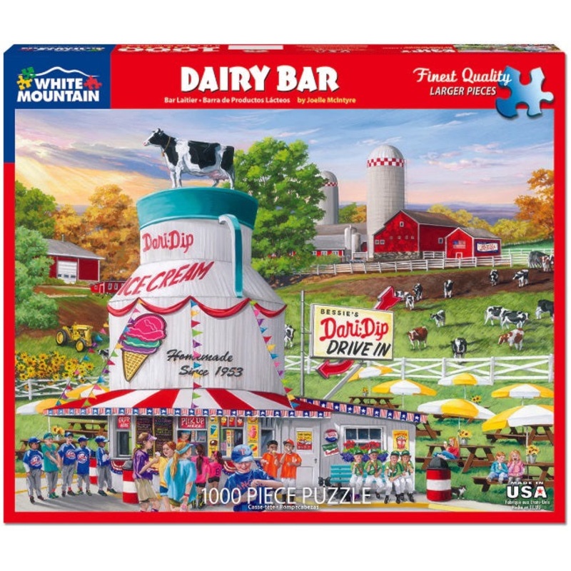 Dairy Bar 1000pc Puzzle