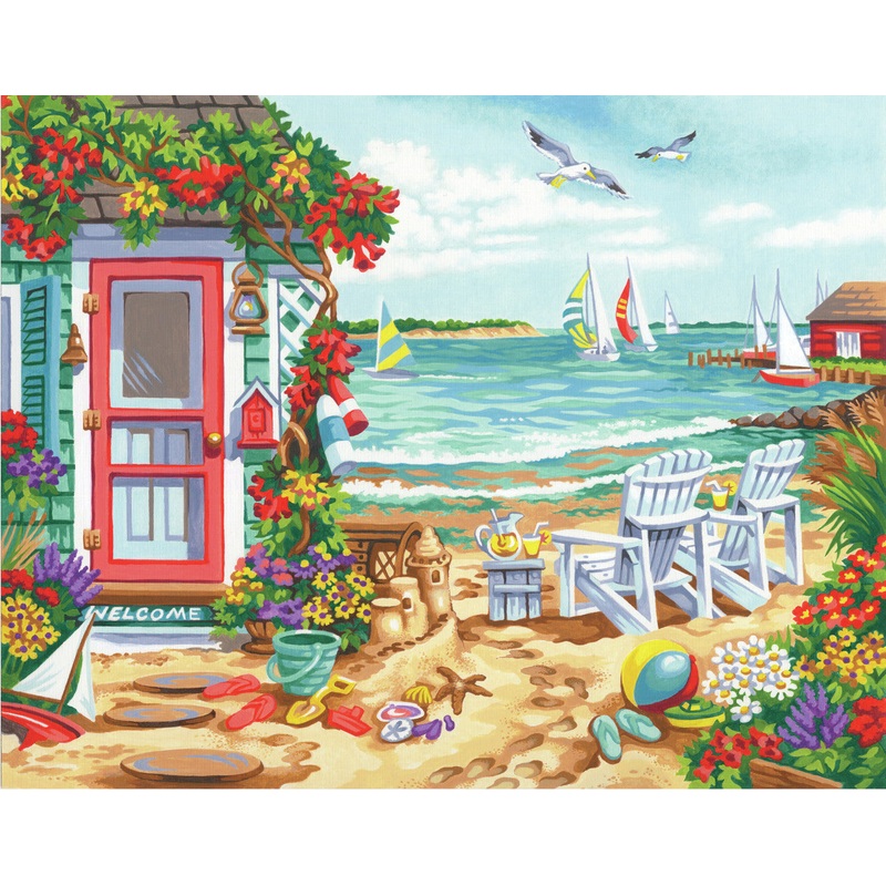 Paint By Number Summertime 11" x 14"