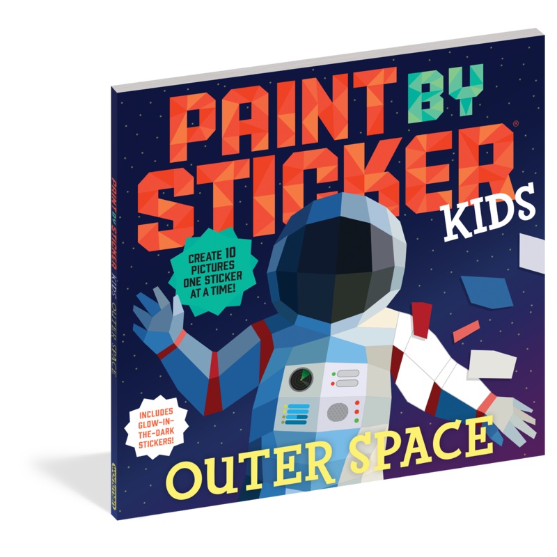 Paint By Stickers Kids Outer Space