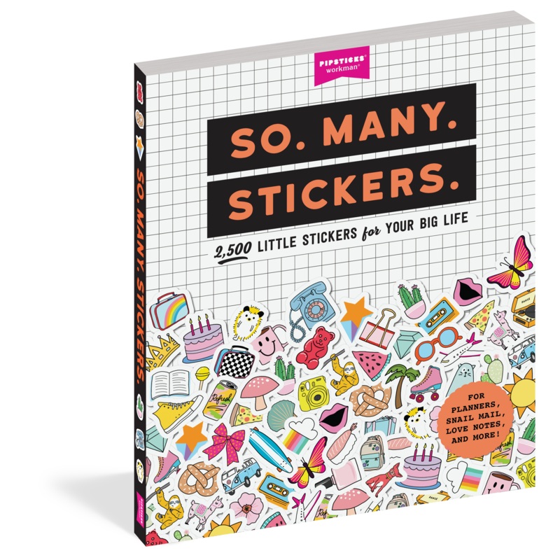 So. Many. Stickers. Book