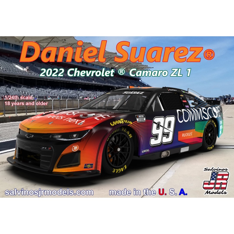 1/24 2022 Chevy Camaro Daniel Suarez