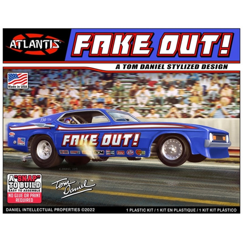 1/32 Tom Daniels Fake Out! Funny Car Snap Together