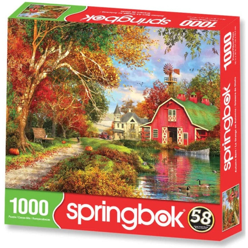 Autumn Barn 1000pc Puzzle