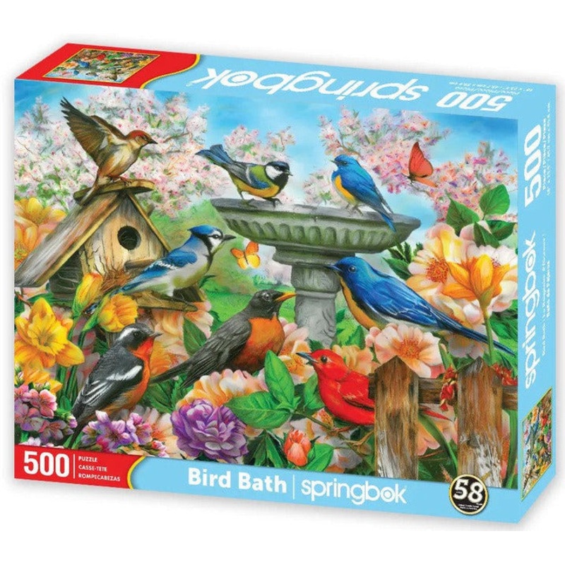 Bird Bath 500pc Puzzle