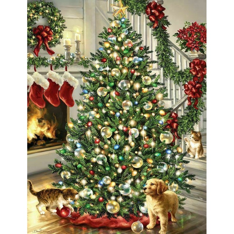 Chrismas Pets 500pc Puzzle