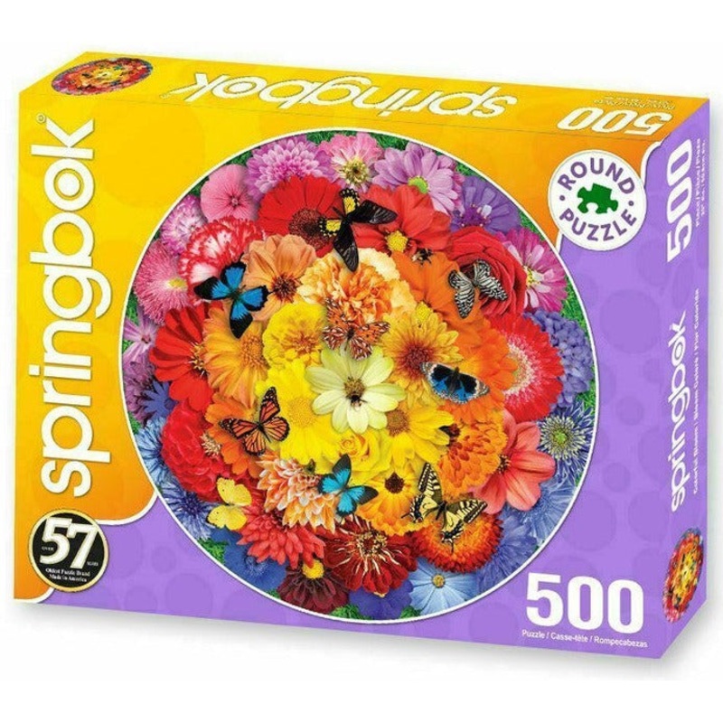 Colorful Bloom 500pc Puzzle