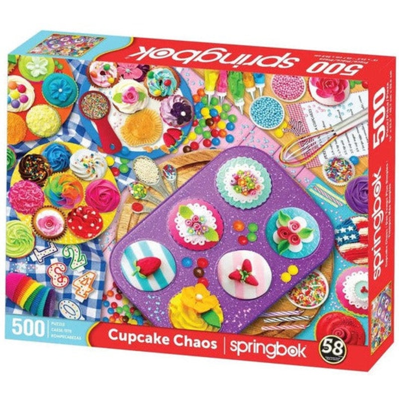 Cupcake Chaos 500pc Puzzle