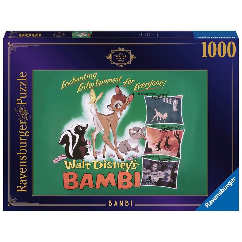 Disney Vault Bambi 1000pc Puzzle