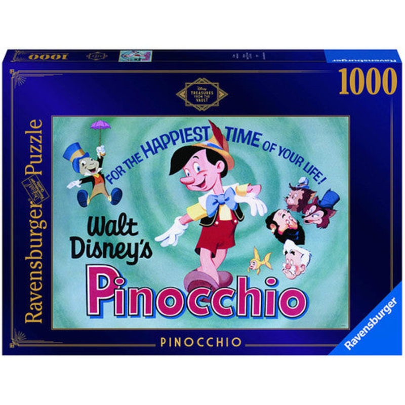 Disney Vault Pinocchio 1000pc Puzzle