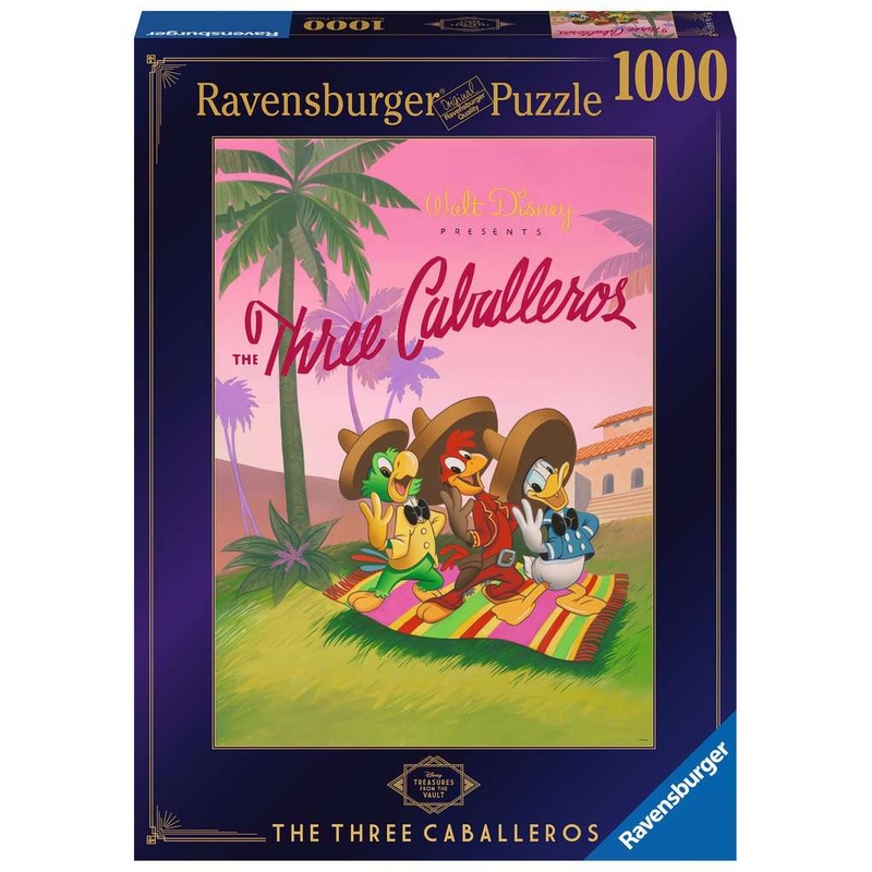 Disney Vault Three Caballeros 1000pc Puzzle