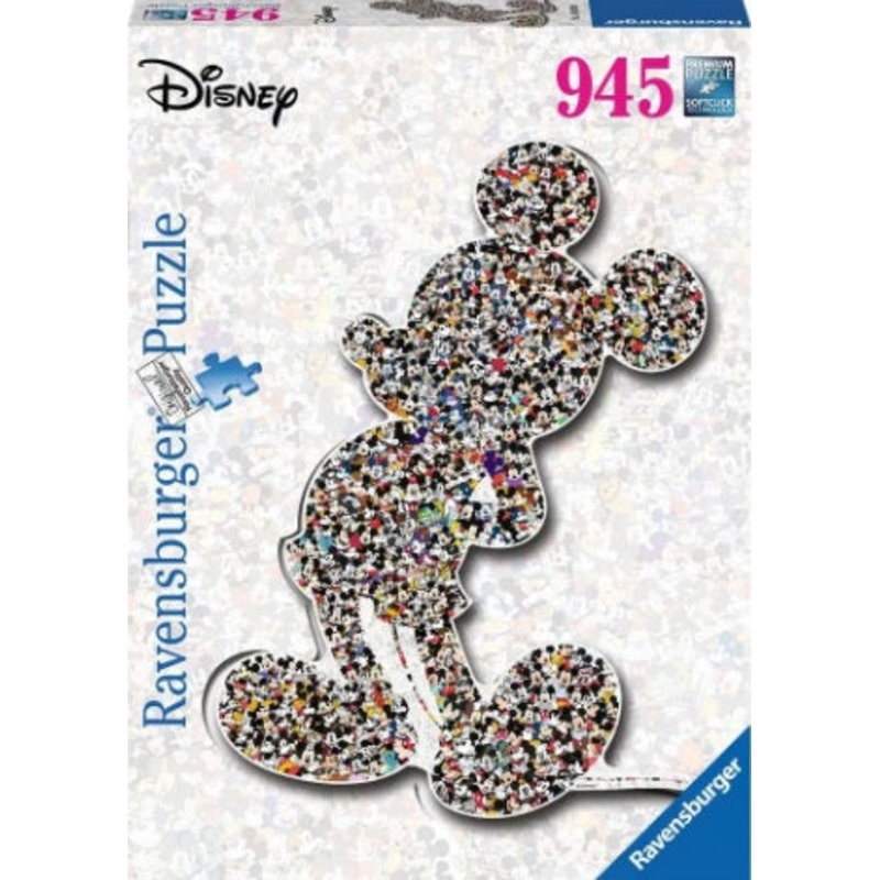 Shaped Mickey Mouse 945pc Puzzle
