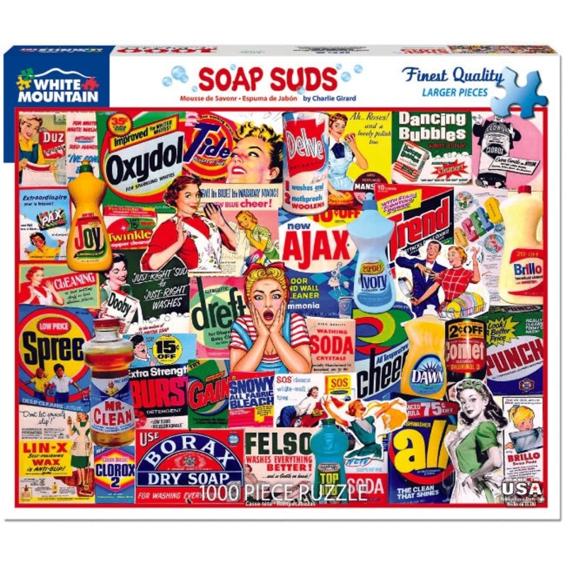 Soap Suds 1000pc Puzzle