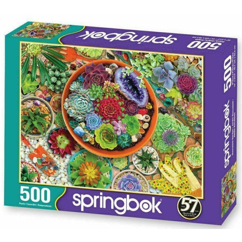 Succulent Garden 500pc Puzzle