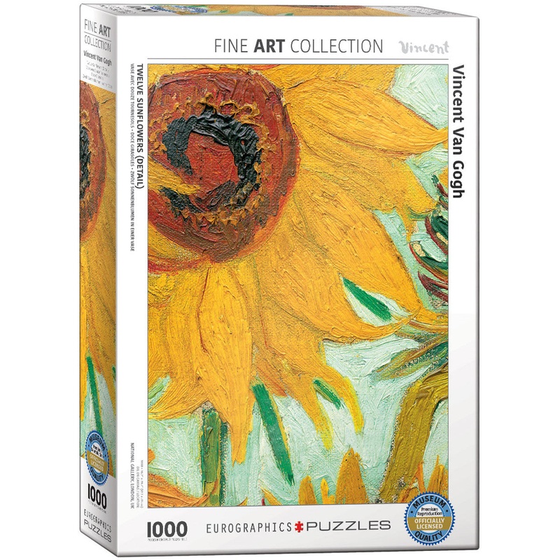 Sunflower by Van Gogh 1000pc Puzzle