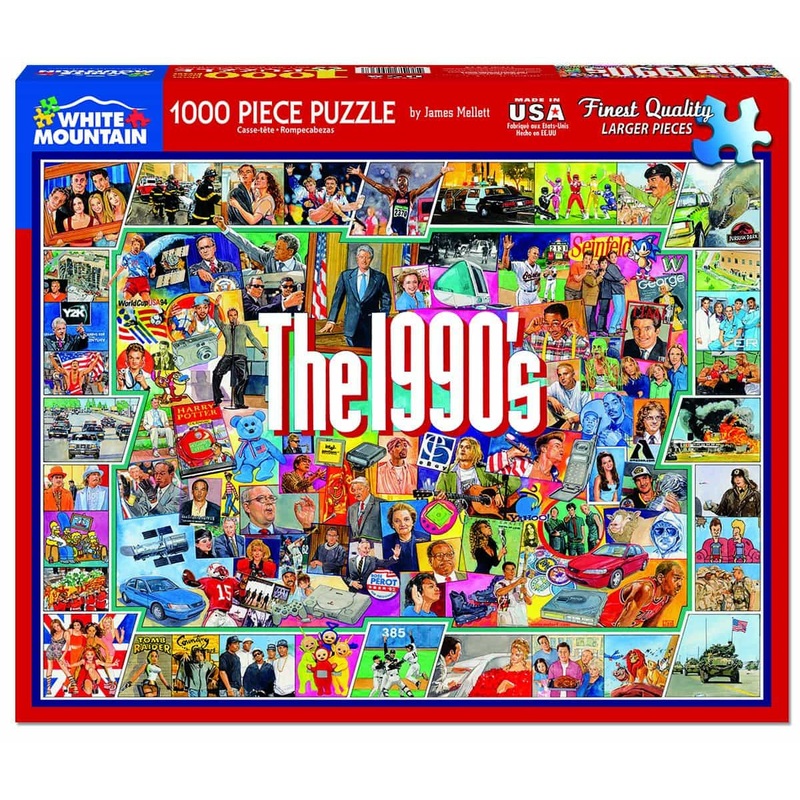 The Nineties 1000pc Puzzle