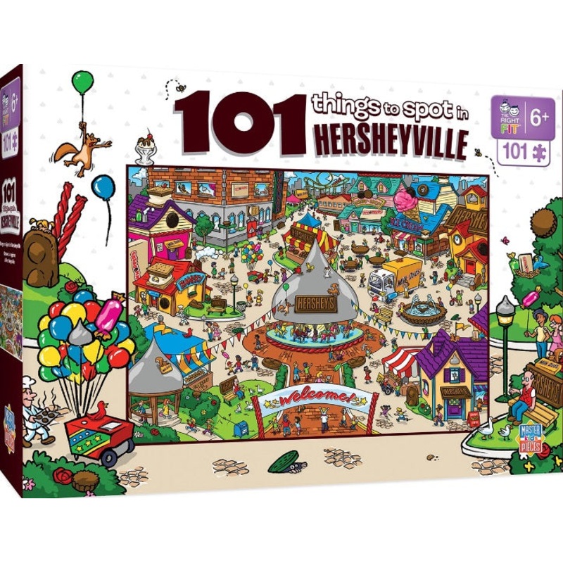 Things to Spot in Hersheytown 101pc Puzzle