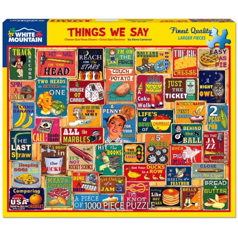 Things We Say 1000pc Puzzle