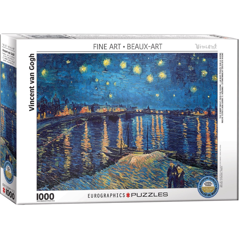 Van Gogh: Starry Night Over the Rhone 1000pc Puzzle