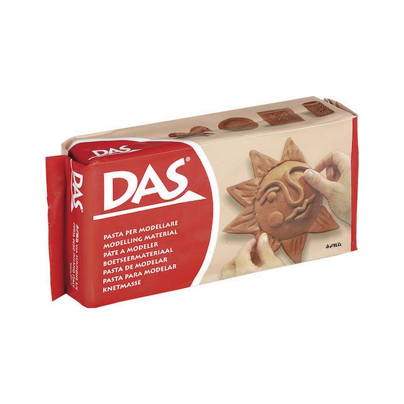 DAS Air Drying Modelling Clay 1kg Terracotta