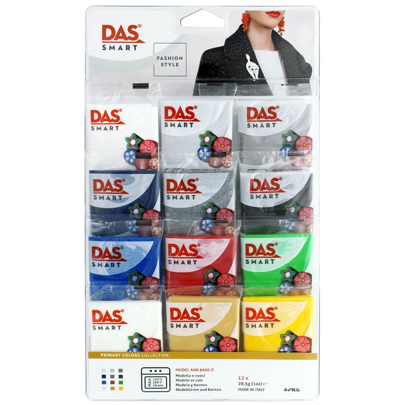 DAS Smart Polymer Clay Set - Primary