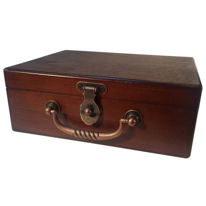 Old World Treasure Box with Handle