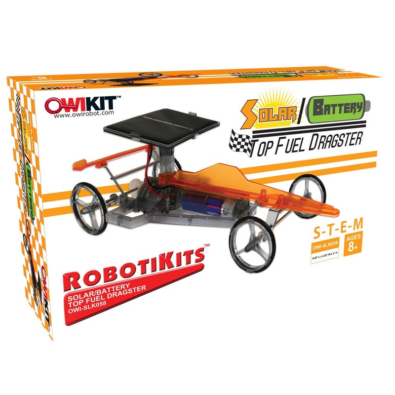 Solar/Battery Power Dragster