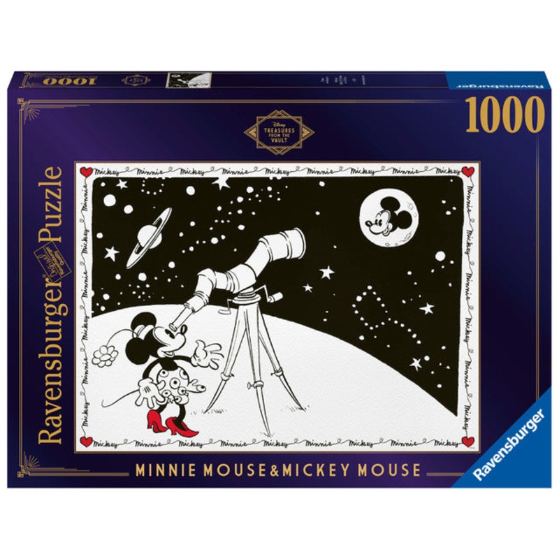 Vault Mickey & Minnie 1000pc Puzzle