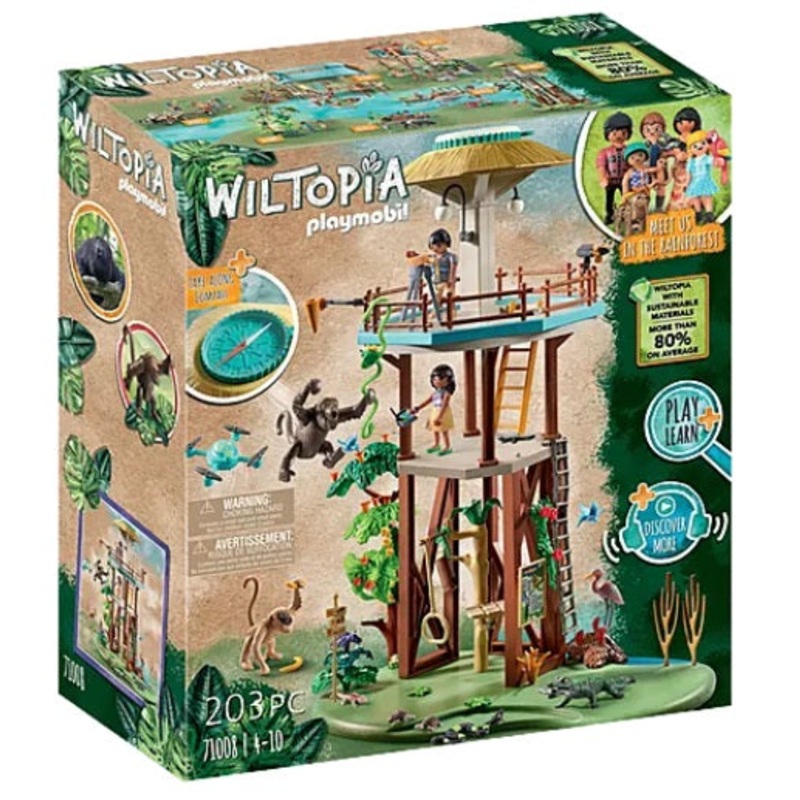 Wiltopia - Research Tower with Compass