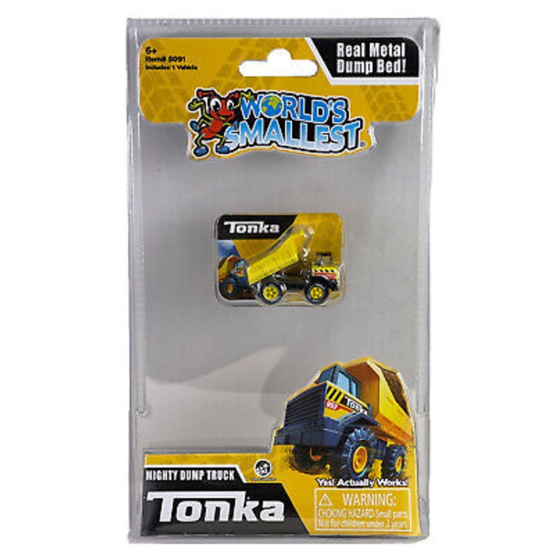 World's Smallest Tonka Dump Truck