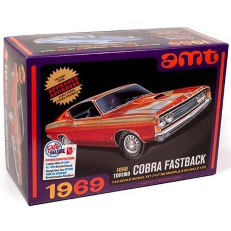 1/25 1969 Ford Torino Cobra Fastback