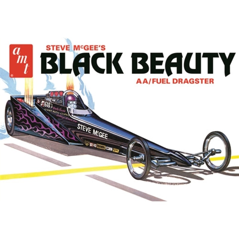 1/25 Steve McGee Black Beauty Wedge Dragster