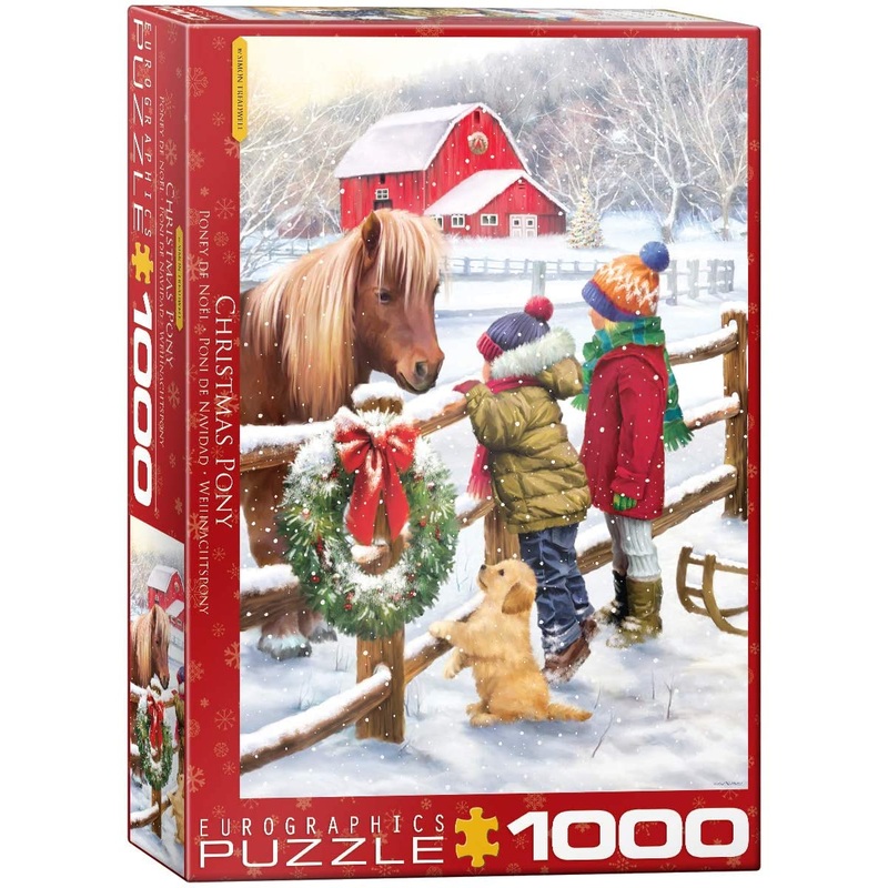 Christmas Pony 1000pc Puzzle