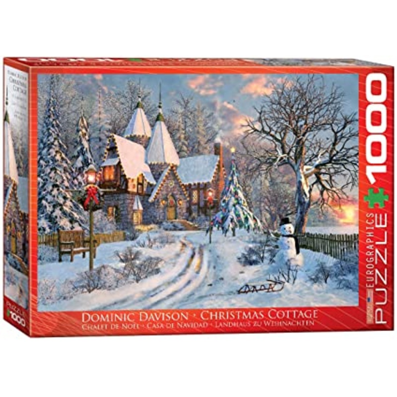 Davison Christmas Cottage 1000PC Puzzle