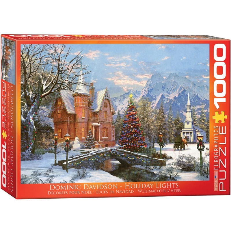 Davison Holiday Lights 1000pc Puzzle
