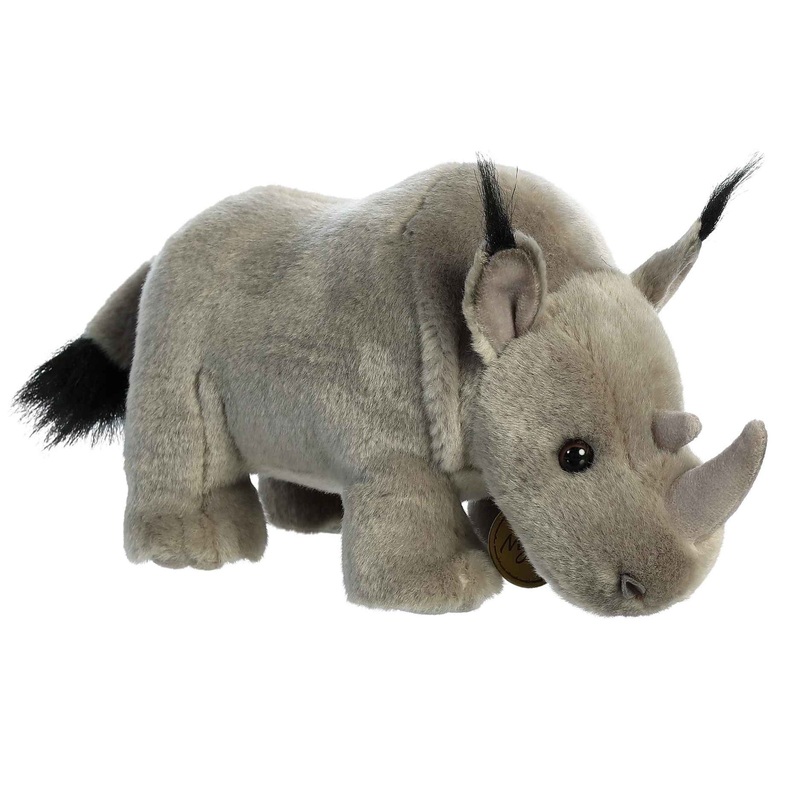 Miyoni - 10" Rhinoceros Plush