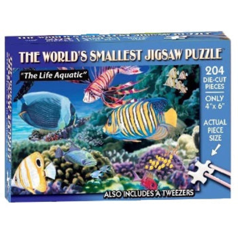 World's Smallest Puzzle Life Aquatic 234pc