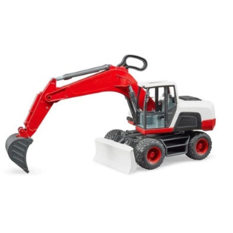 1/16 Excavator White/Red