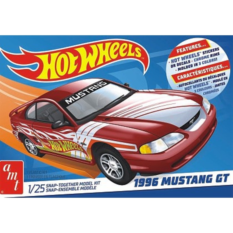 1/25 1996 Ford Mustang GT Snap Together