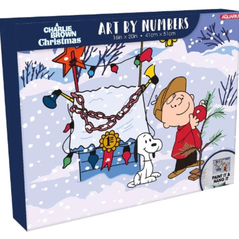 Charlie Brown Christmas Paint By Number
