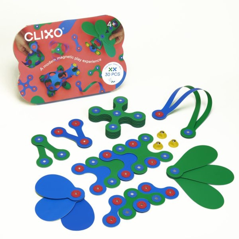 Clixo Crew Pack Green/Blue 30pc
