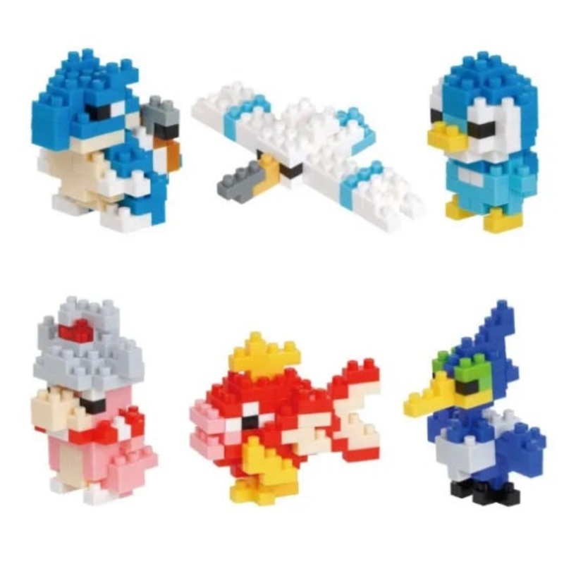 Pokemon Water Set Nanoblocks